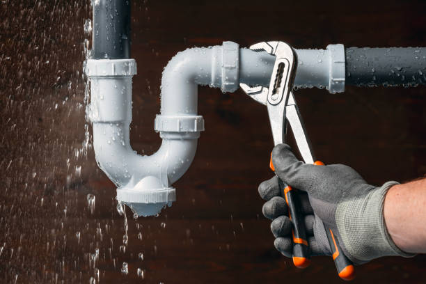 Professional Drain Cleaning technician working in Delaware City, DE